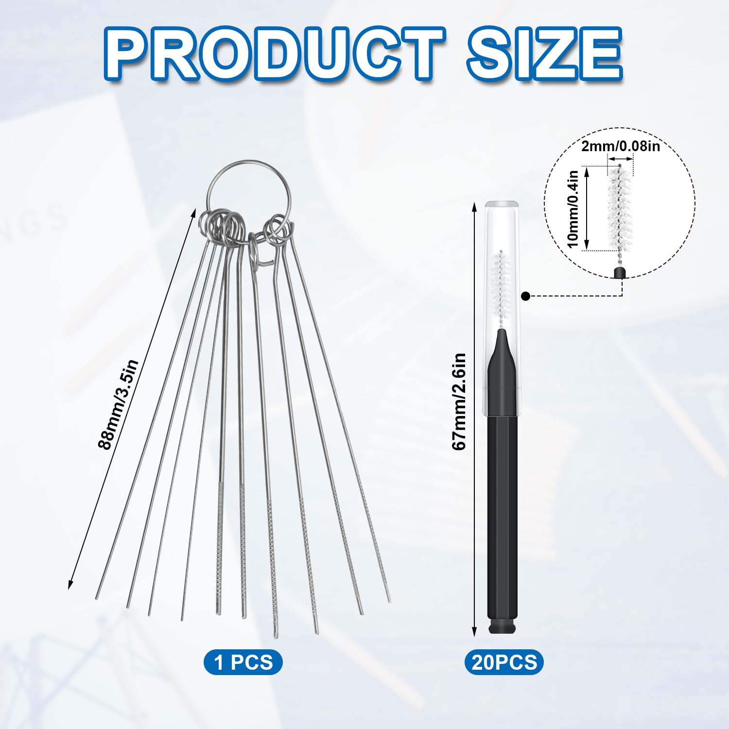 30pcs Shower Head Cleaner Tools, Shower Head Cleaning Brushes Multi-Size Shower Head Cleaner Picks Anti-Clogging Cleaning Brush for Bathroom Small Hole Gap Nozzle Window Slot (Black)