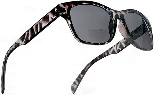 SAMBA SHADES Gafas de sol bifocales de lectura para hombres y mujeres, lectores clásicos de tortuga, sol de verano