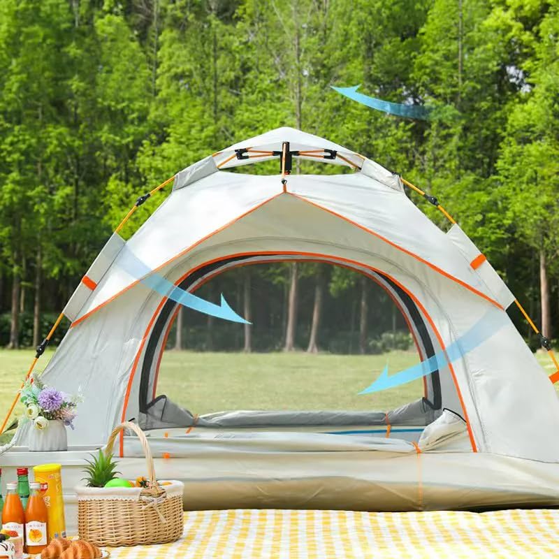 Carpa instantánea pop-up para camping 2-3 personas miniatura 1