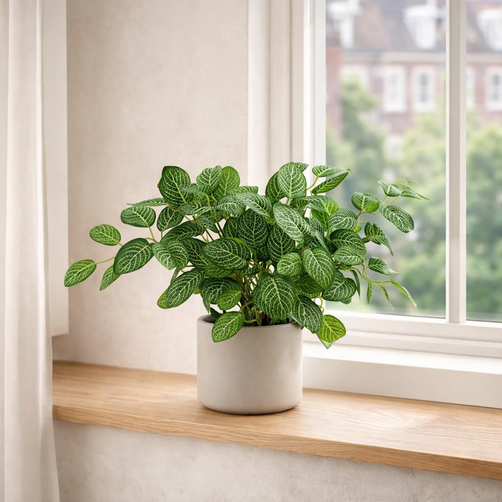 B&Q -  Artificial 40Cm Variegated Pothos Plant