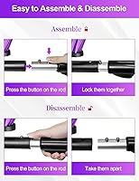 Vista 7 de HEEYA Ice Scraper with 12.6 Inch Large Brush Head, Extendable Ice Scraper and Snow Brush for Car Windshield Window, Portable Car Scraper Snow Brush