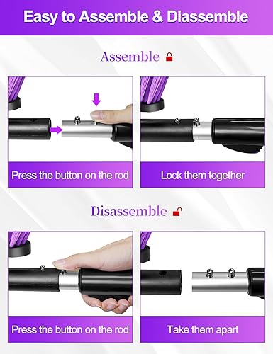 Miniatura 7 de HEEYA Rascador de hielo con cabezal de cepillo grande de 12.6 pulgadas, raspador de hielo extensible y cepillo de nieve para ventana del parabrisas