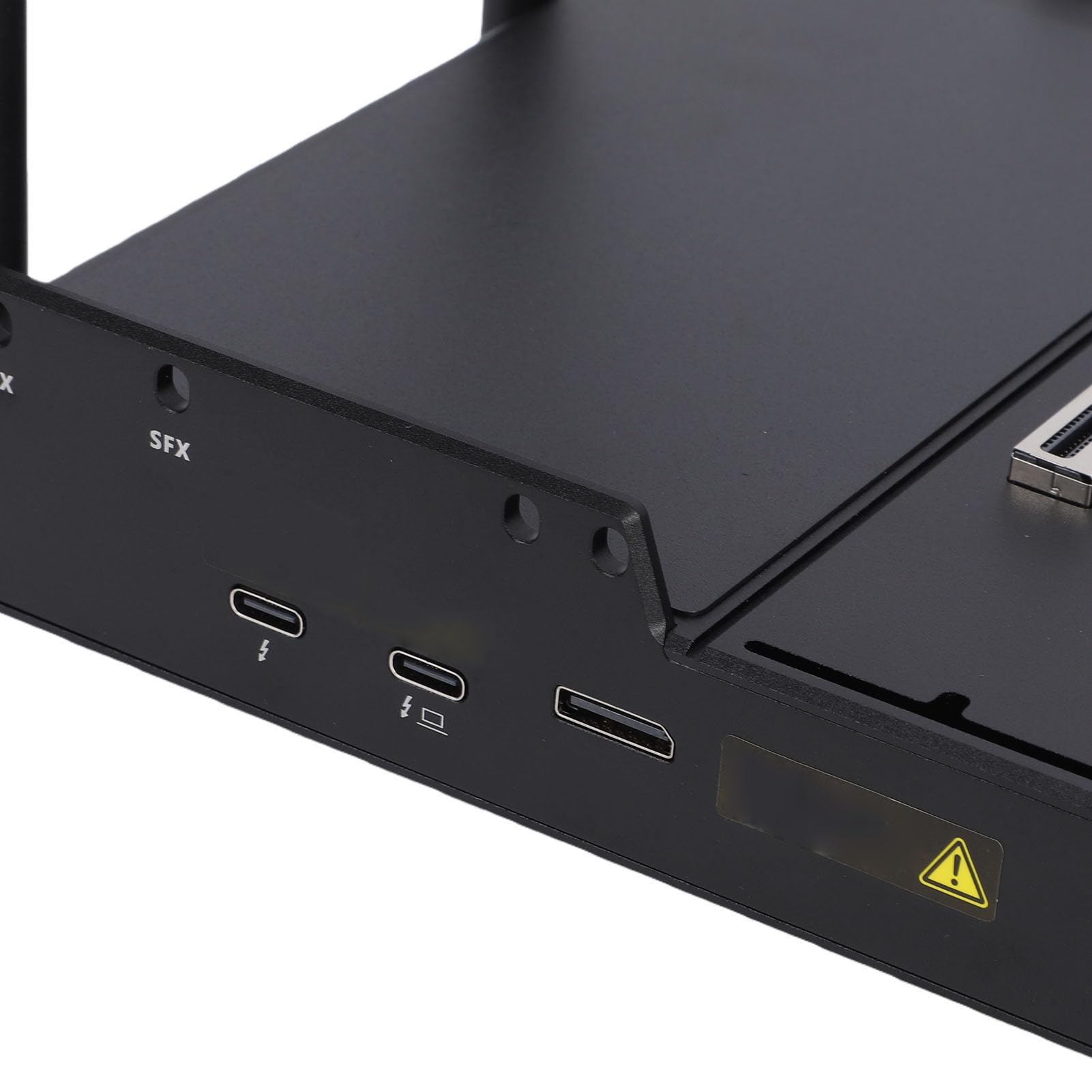 Aramox Externe GPU-Dockingstation aus Aluminiumlegierung. Externe GPU-Dockingstation PCIe 4.0 X4 64 Gbit/s mit OCuLink und Dual 5 für Gaming-Entwickler und -PCs