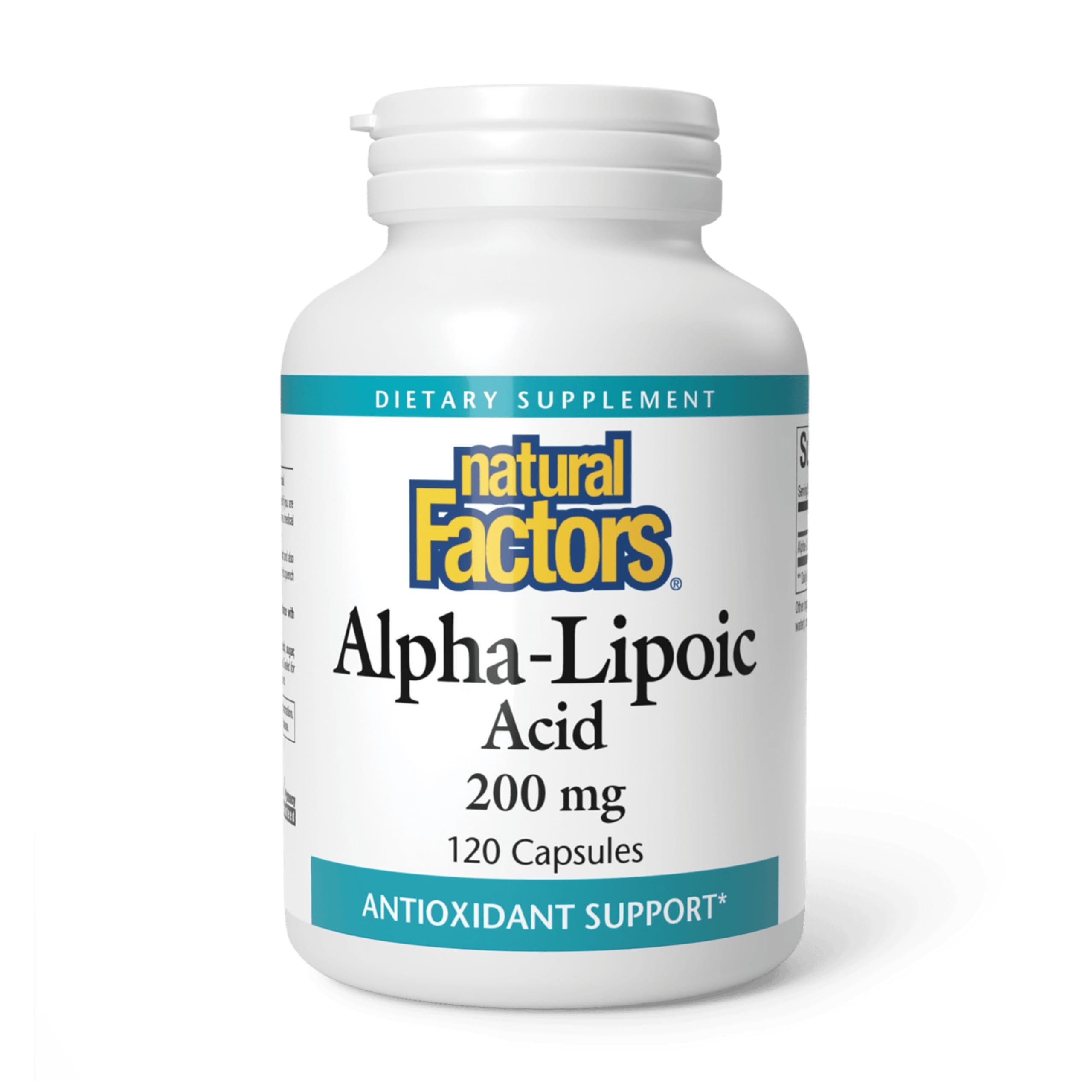 Natural Factors Alpha-Lipoic Acid (200 Mg, 120 Capsules, 49394)