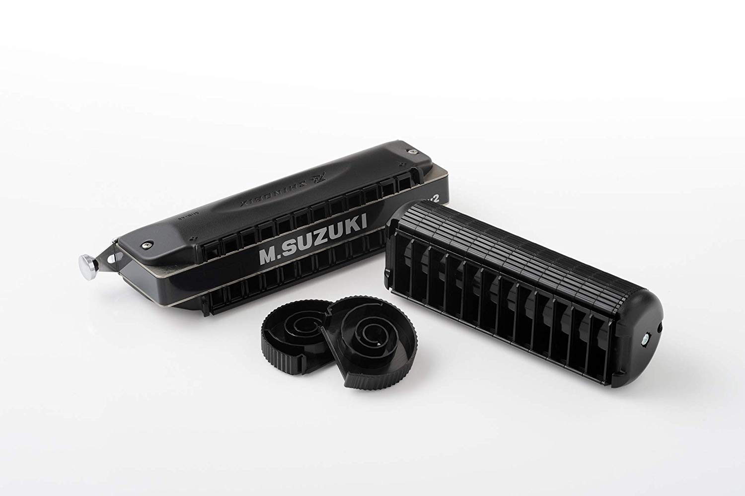 Amazon | SUZUKI スズキ サイレンサー付きクロマチックハーモニカSNB