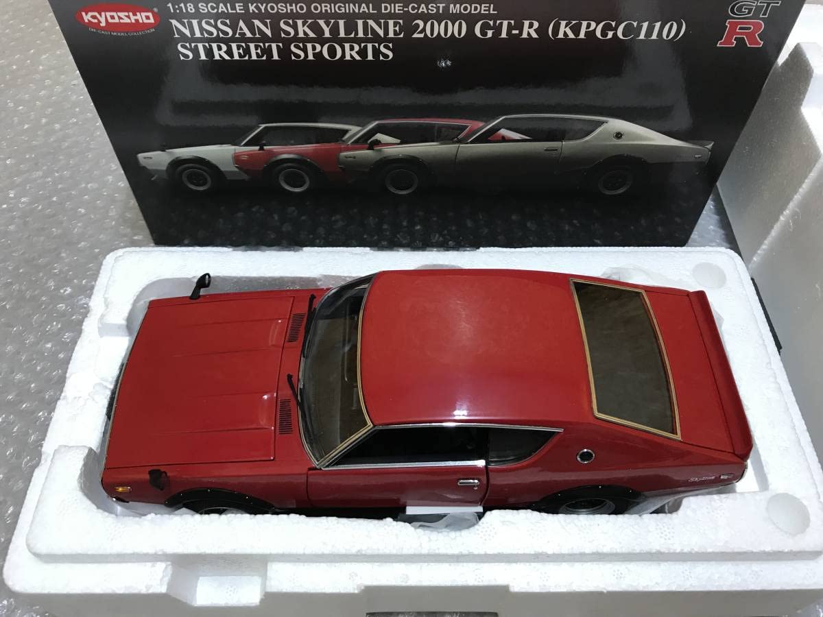 Amazon | KYOSHO 京商 1/18 日産 スカイライン 2000 GT-R ケンメリ 