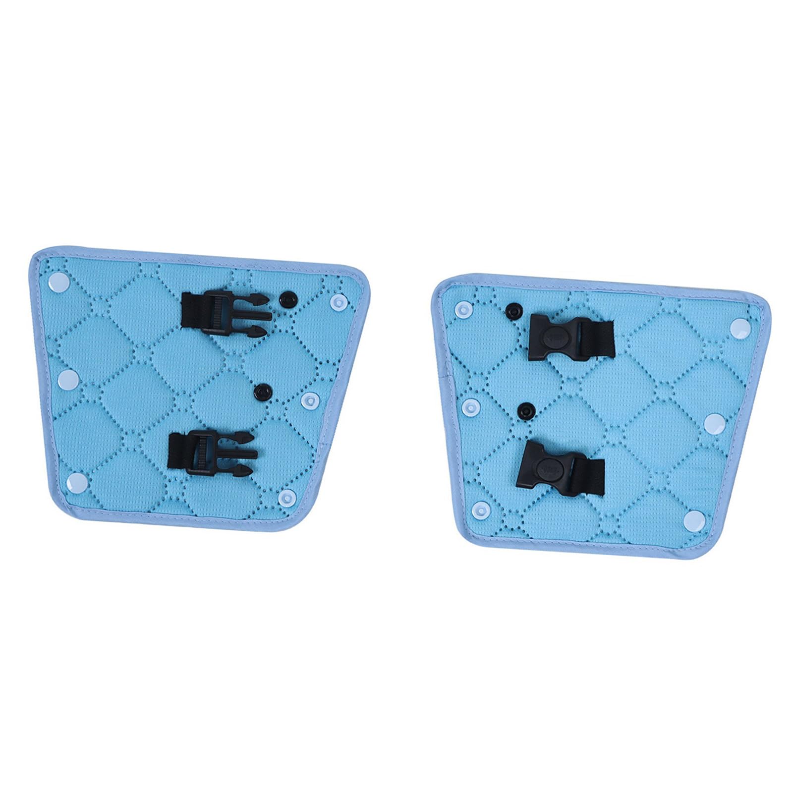 1 Pair Car Buckle Harness Baby Chest Guard Anti Escape Clip for Infant Safe Harness Fastener Polyester Seat Fastener