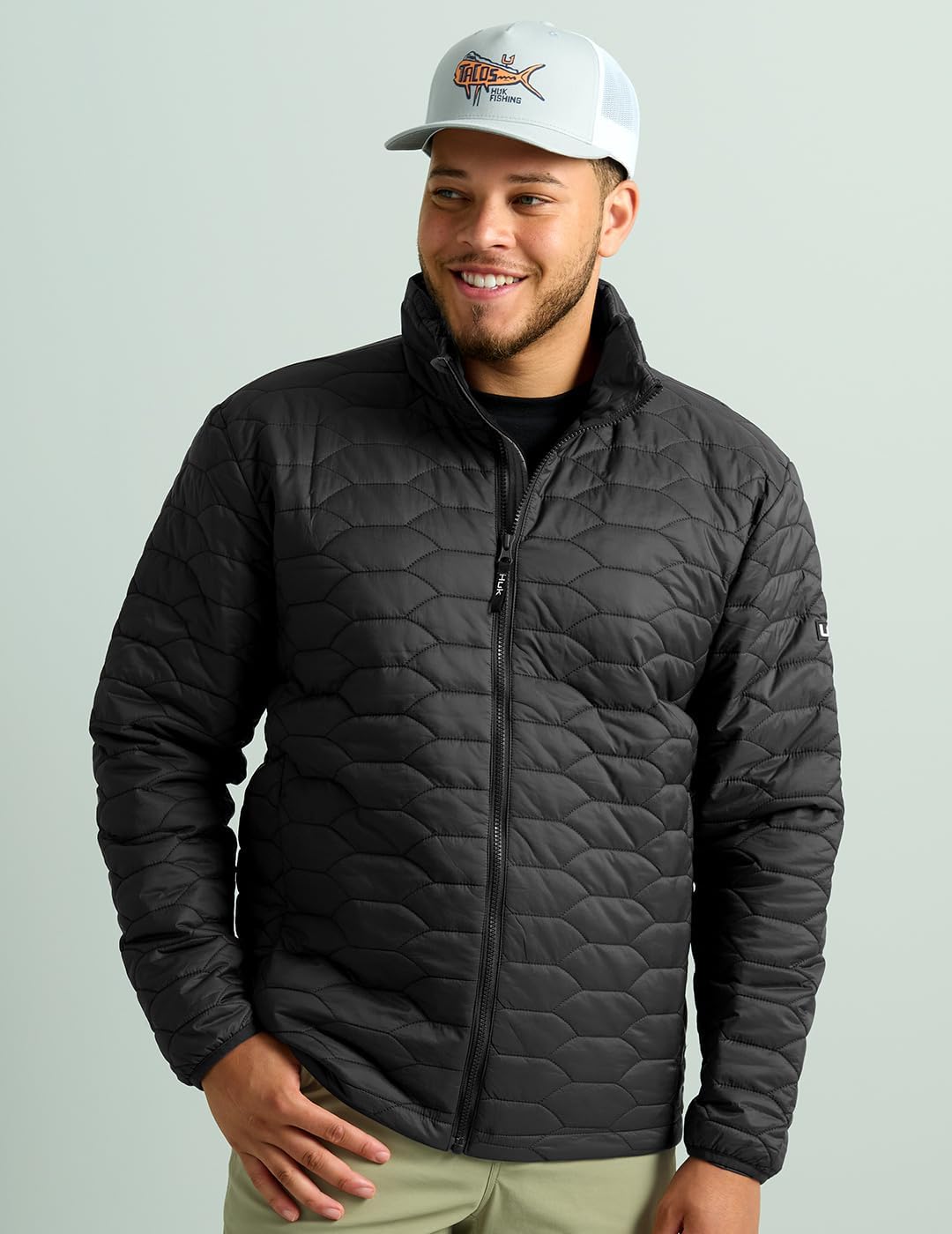 HUK - Men's Scale Jacket, DWR Performance Fishing Coat