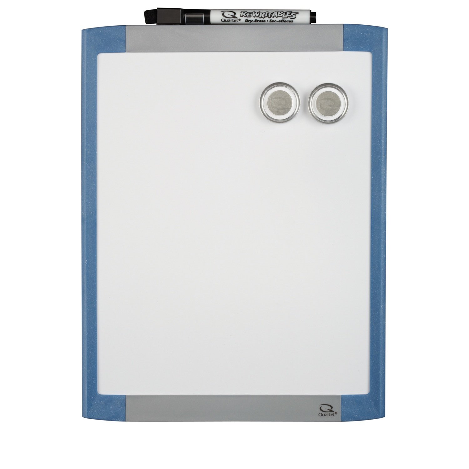 Quartet Magnetic Dry Erase Whiteboard - 8.5" x 11" Small White Board for Wall, Home Office, Classroom & Home School Supplies, Frame Colour will Vary (2642658034) image 1