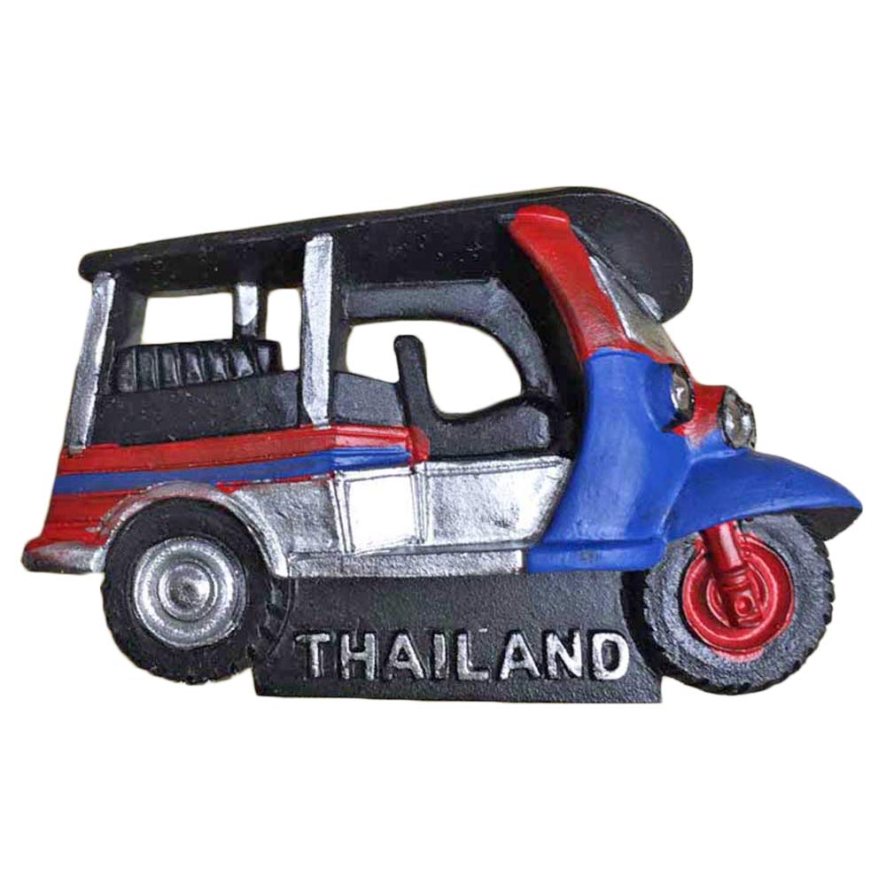 Wedarego Red Tuktuk Thailand 3D Refrigerator Magnet Travel Souvenirs Collection,Home And Kitchen Decoration Thailand Fridge Magnet Magnetic Sticker From China (Tuktuk )