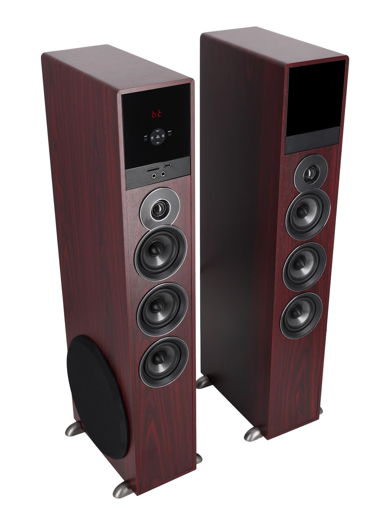 RockvilIe TM150C Bluetooth Home Theater Tower Speaker System (2) 10" Subwoofers!