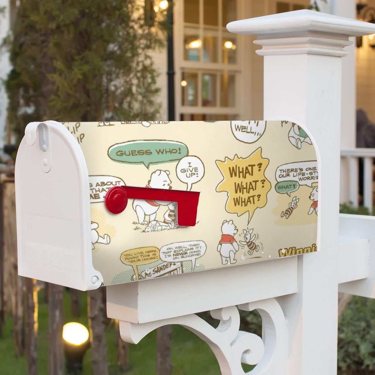 Amazon.co.jp: くまのプーさん メールボックスカバー ポスト レター