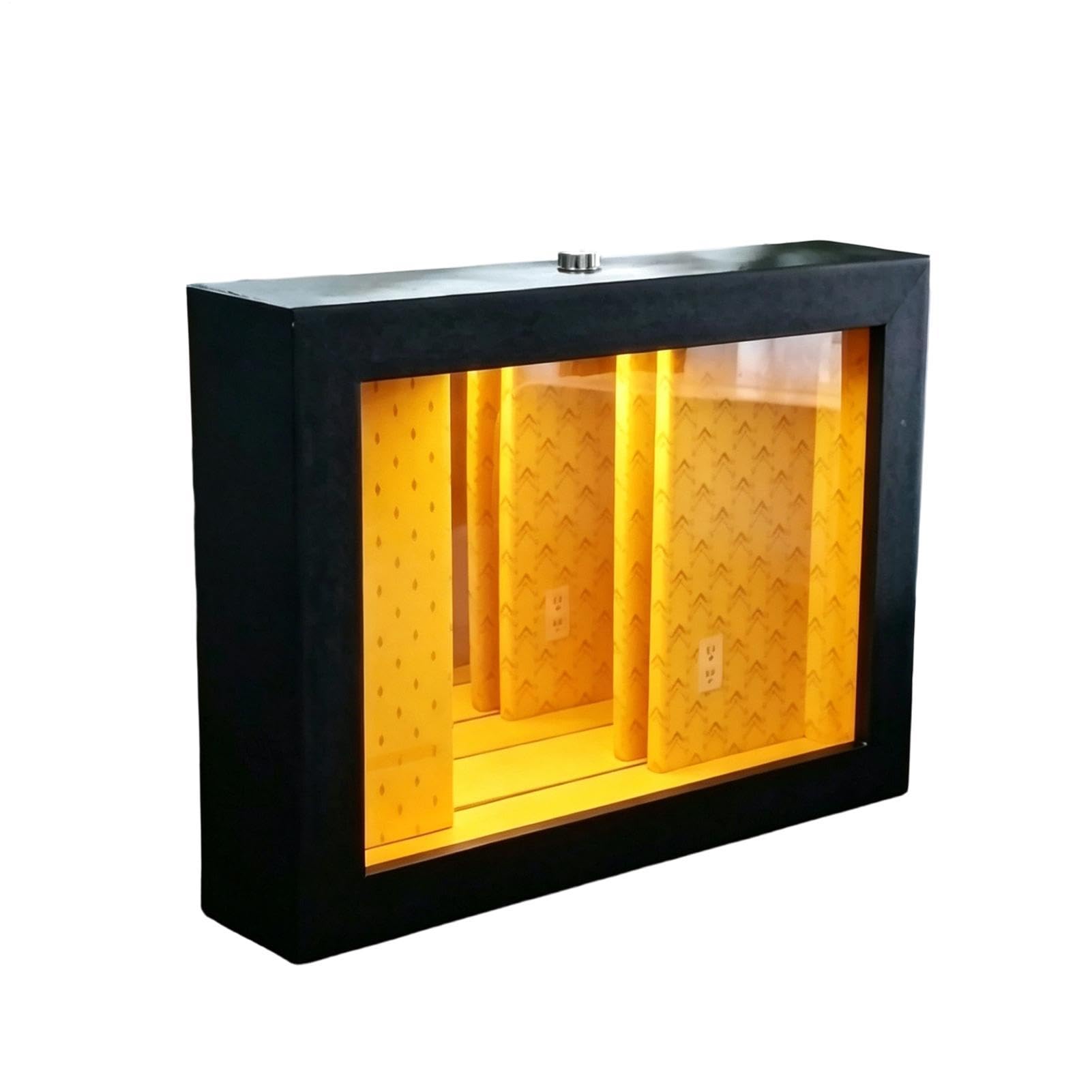 Miroir 3D abysse pour illuminer le salon et la chambre