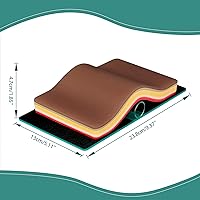 Vista 5 de Almohadilla de entrenamiento de sutura DIY con simulación avanzada de piel de 5 capas y base de tensión de cinta mágica, almohadilla de práctica