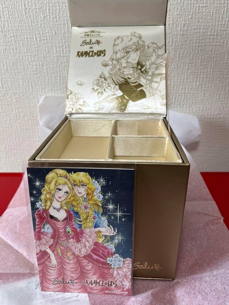 Saluteジュエリーボックス ベルサイユのバラ Saluteジュエリーボックス ベルサイユのバラ