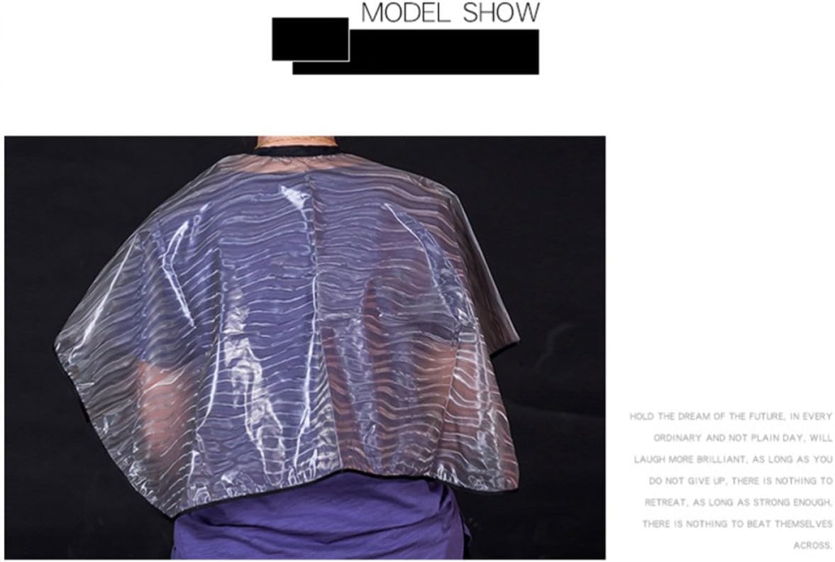 1pc Barber Cape Neck Hairdressing Apron Unisex Professional Hair Cutting Cape for Salon and Home Use Foldable