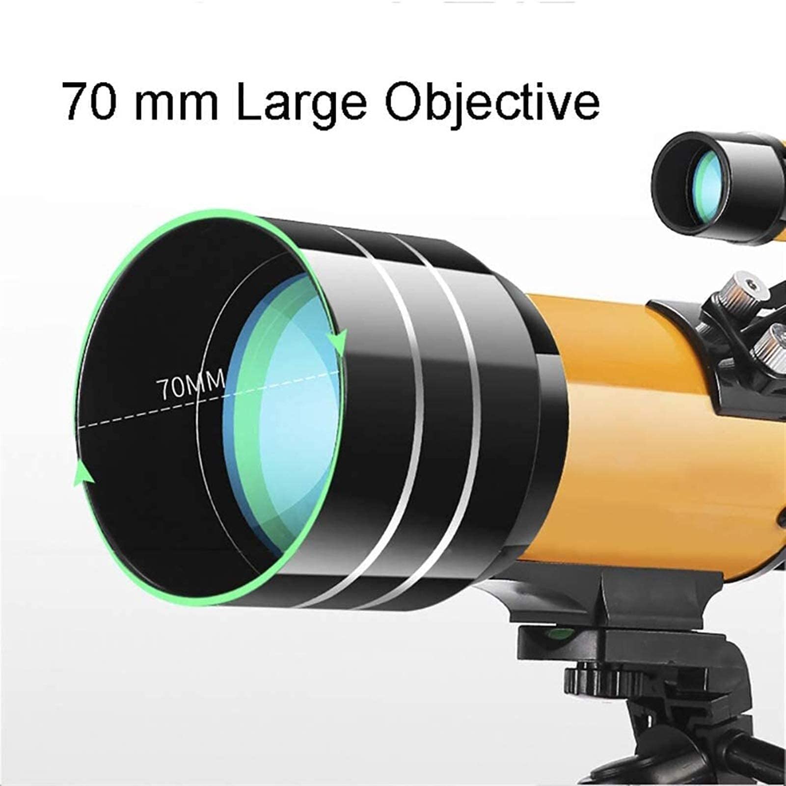 Profesjonalny teleskop astronomiczny z zoomem z klipsem do telefonu Outdoor HD Night Vision 150X refrakcyjny głęboki kosmos oglądanie księżyca prezenty
