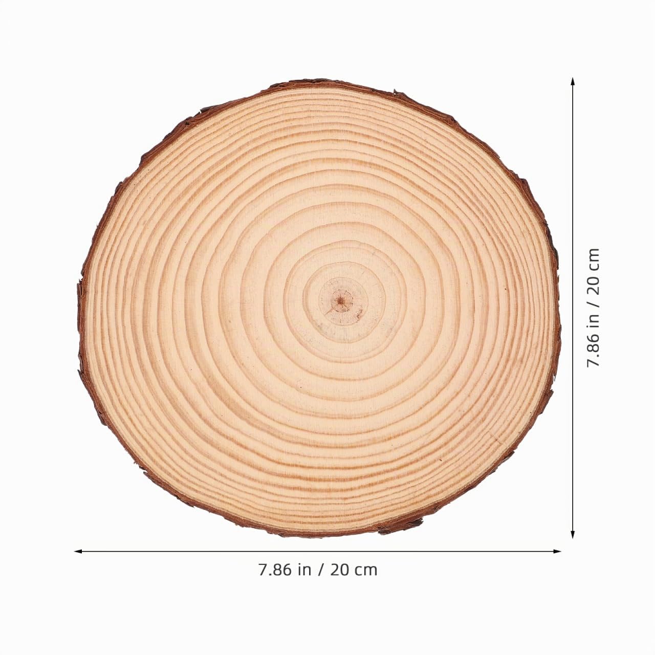 Lot de 3 pierres de marche en bois pour l'extérieur - Pavés de jardin durables - Pour la cour - En bois - en