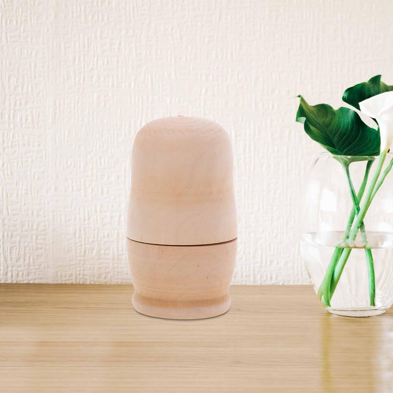 ibasenice Muñecas rusas sin pintar 4 juegos de muñecas rusas sin pintar muñecas vacías sin terminar DIY 5 muñecas de anidación de matryoshka personalizar crea tu propio juego de muñecas de madera
