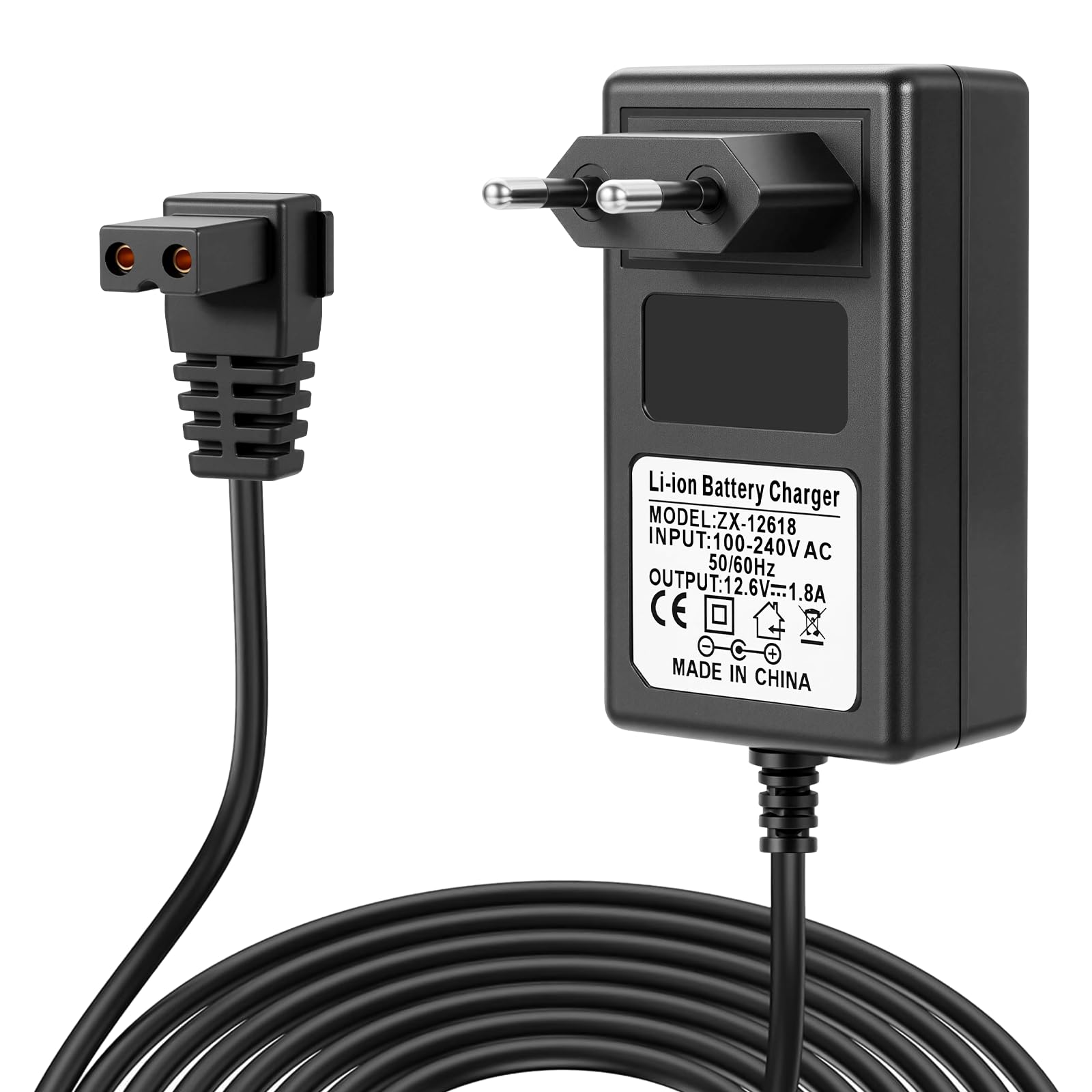 Cargador de 12,6 V Compatible con los Robots de Piscina Aiper Seagull SE 600, 1000, 1500, P1111 y Pilot H1, Adaptador de Corriente de Repuesto para el Cargador de los Robots de Piscina automáticos