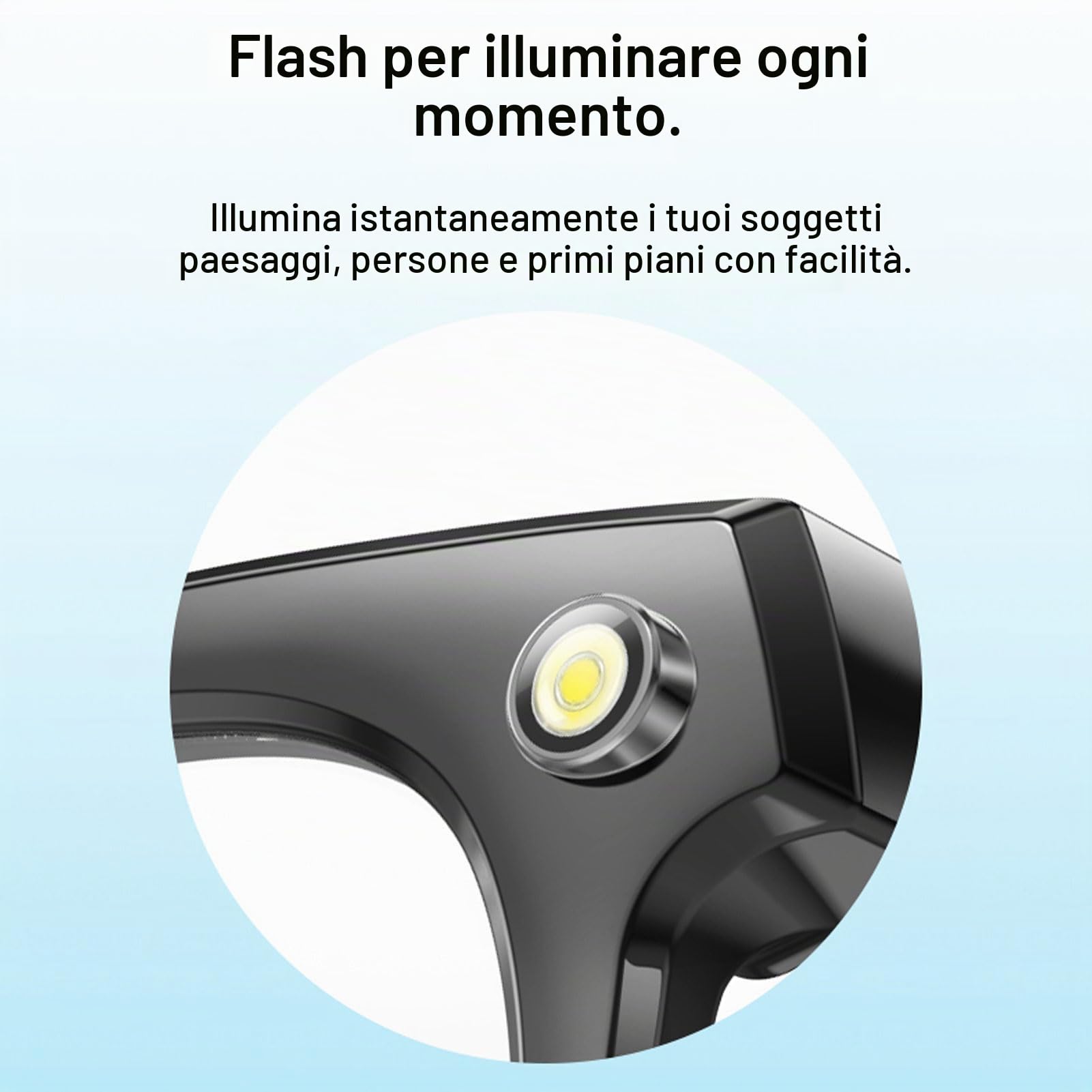 Tosuny Gli Occhiali da Fotocamera da 2 MP, Gli Occhiali Intelligenti Traduttori AI con App, da Sole con Fotocamera, Traduzione di 11 Lingue e Registrazione Video HD