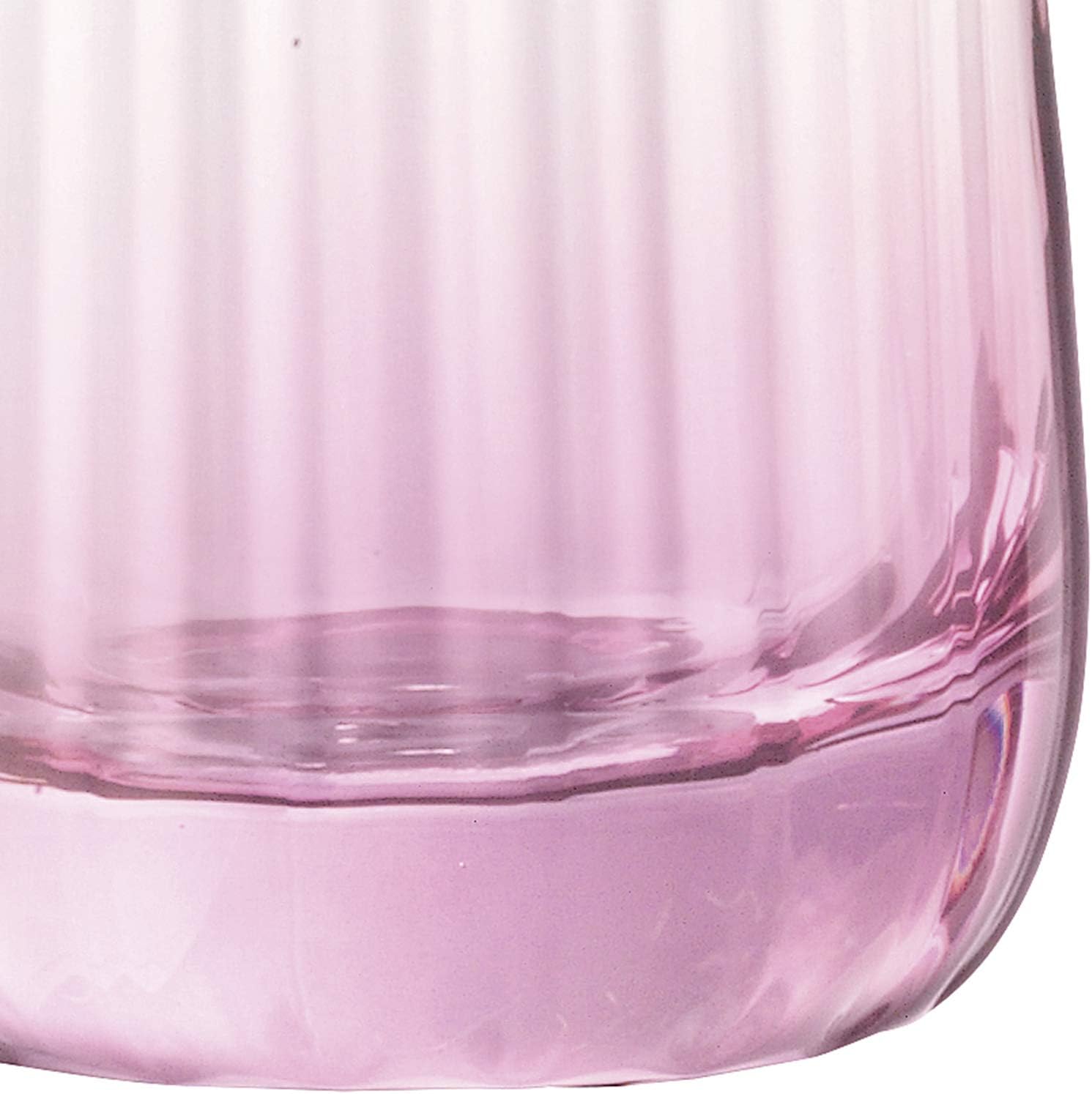 LSA Dusk Vase H20cm Pink/Grey - Image 5