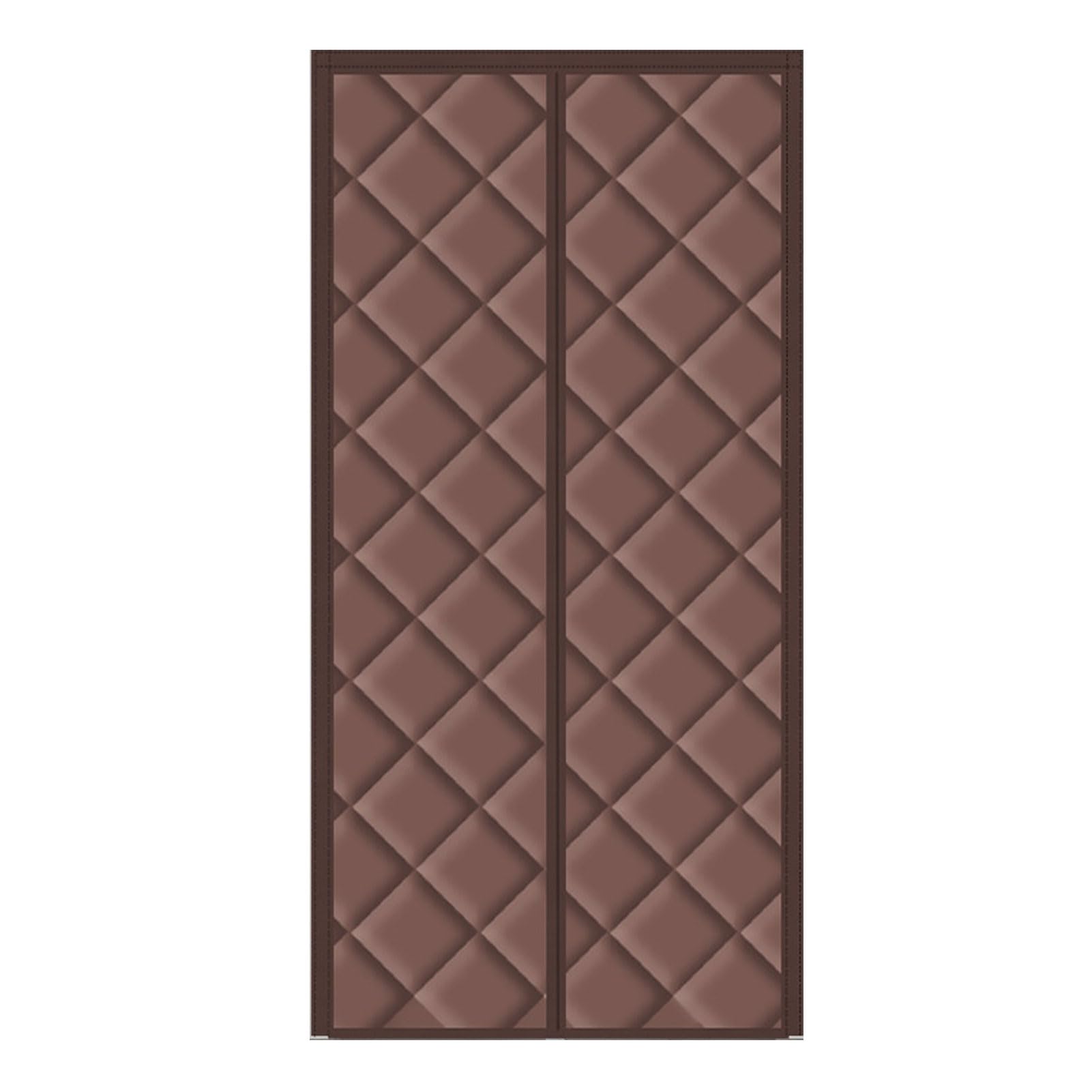 Rideau thermique de porte haut de gamme en coton épais Oxford 90x200