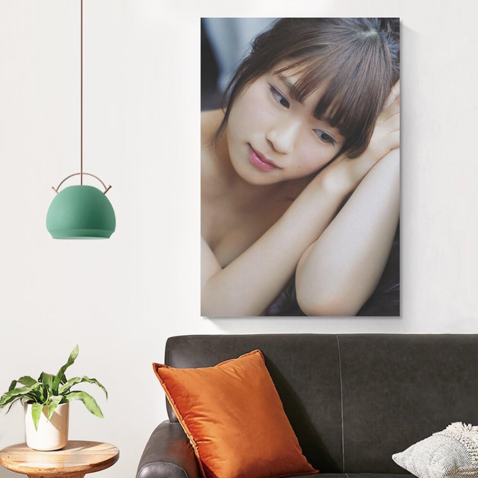 Amazon.co.jp: 清純かわいいNMB48渋谷凪咲水着写真 ウォールアート 