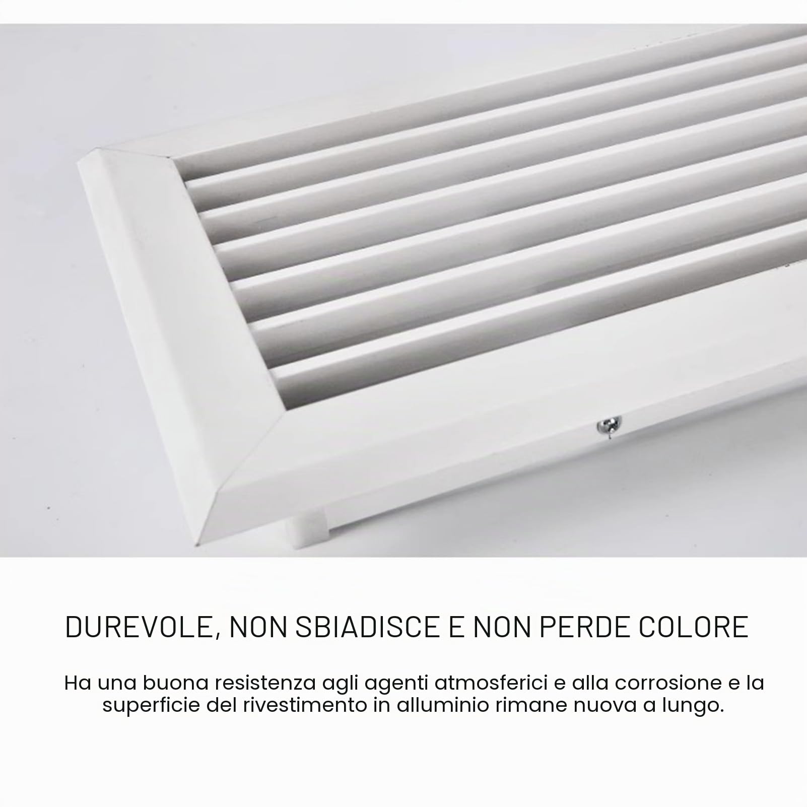 Griglia di Ventilazione dell'Aria di Ritorno dell'Aria condizionata centralizzata in ABS con Filtro,griglia Decorativa dello sfiato Arte del condizionamento d'Aria,Moderna Copertura per Ventilazione