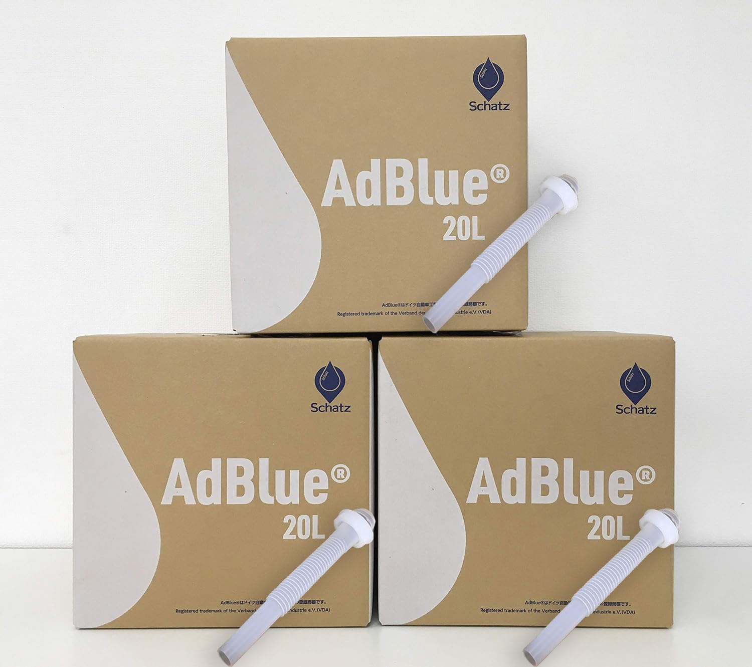 AdBlue アドブルー 高品位尿素水　20L　尿素水　ディーゼル車　4個セット Amazon | サンエイ化学 AdBlue 【5L×4箱セット】 アドブルー 高