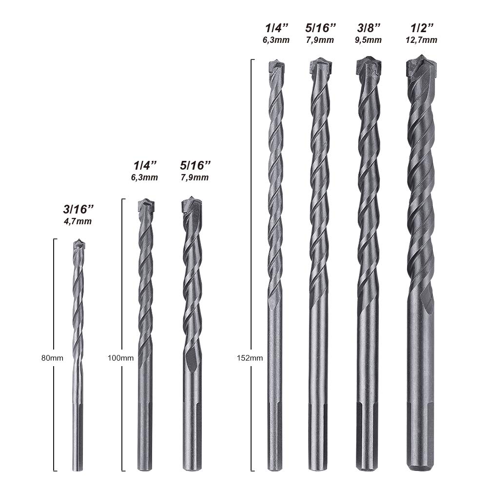 Amazon.com: COMOWARE Concrete Drill Bit 