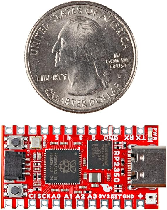SparkFun Pro Micro - RP2350 Dual-core microcontroller - Development Platform - Compact Pro Micro Form Factor - Board Dimensions: 1.3in x 0.7in