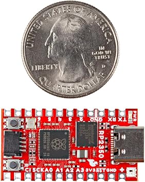 SparkFun Pro Micro - RP2350 Dual-core microcontroller - Development Platform - Compact Pro Micro Form Factor - Board Dimensions: 1.3in x 0.7in