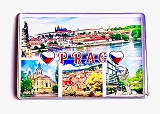 Prag Kühlschrankmagnet- Prague Souvenir - Praha Fridge Magnet - Reiseandenken- Tschechien Souvenir 011025