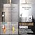 DASAN Full Body Shower System with 6 PCS Body Spray Jets & 12'' Rain Shower Head & Handheld, Ceiling Mount Rain Shower System Brushed Gold Shower Faucets Sets Complete with Valve, SA-SS03ABG-S12C