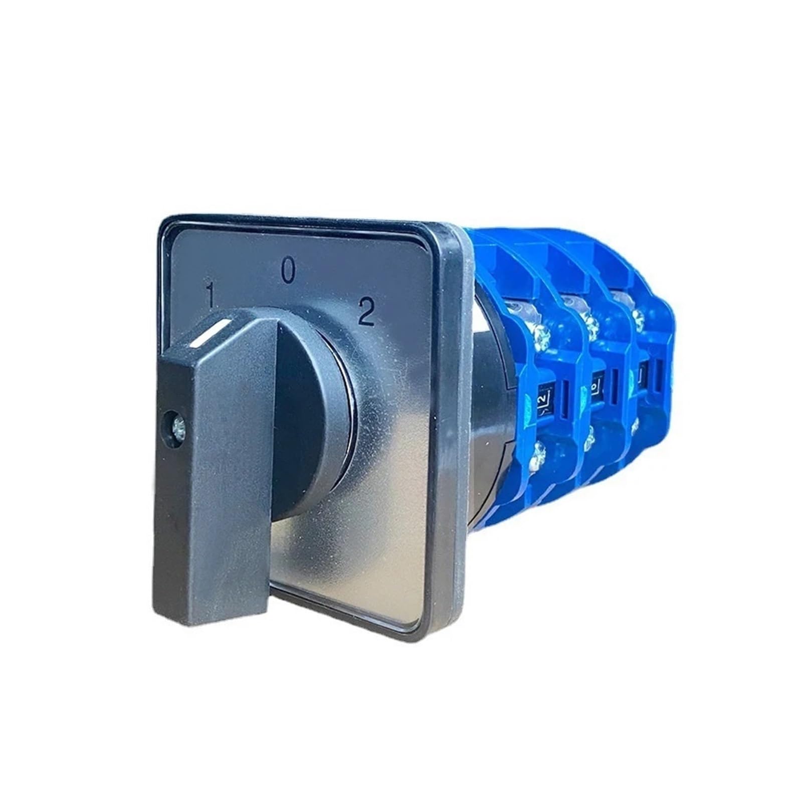 LHNBGTUIW 690V 125A Three Poles LW26-125/3 Multi Position Panel Mounting Cam Changeover Rotary Switch Silver Contact LW28 YMW26(OFF-ON)