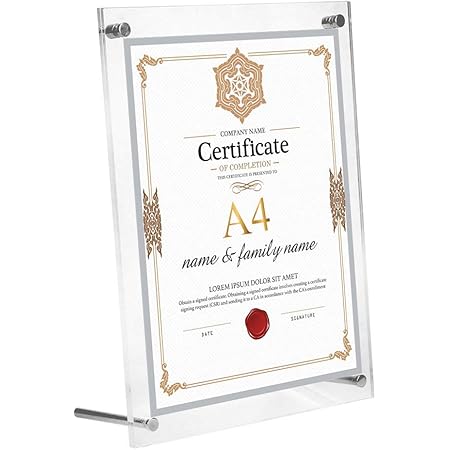 Amazon Co Jp Petaflop フォトフレーム 賞状額 ガラス おしゃれ 写真立て 卒業証書 表彰状 額縁 ch 文房具 オフィス用品