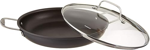 Miniatura 2 de Sartén Cuisinart 625-30D con tapa antiadherente 12 pulgadas 12 pulgadas Negro