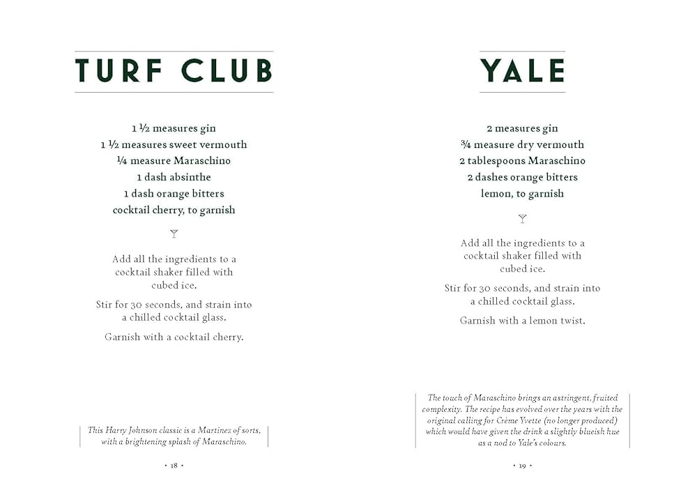 Speakeasy Cocktails: 50 Classic Cocktails from the Decades