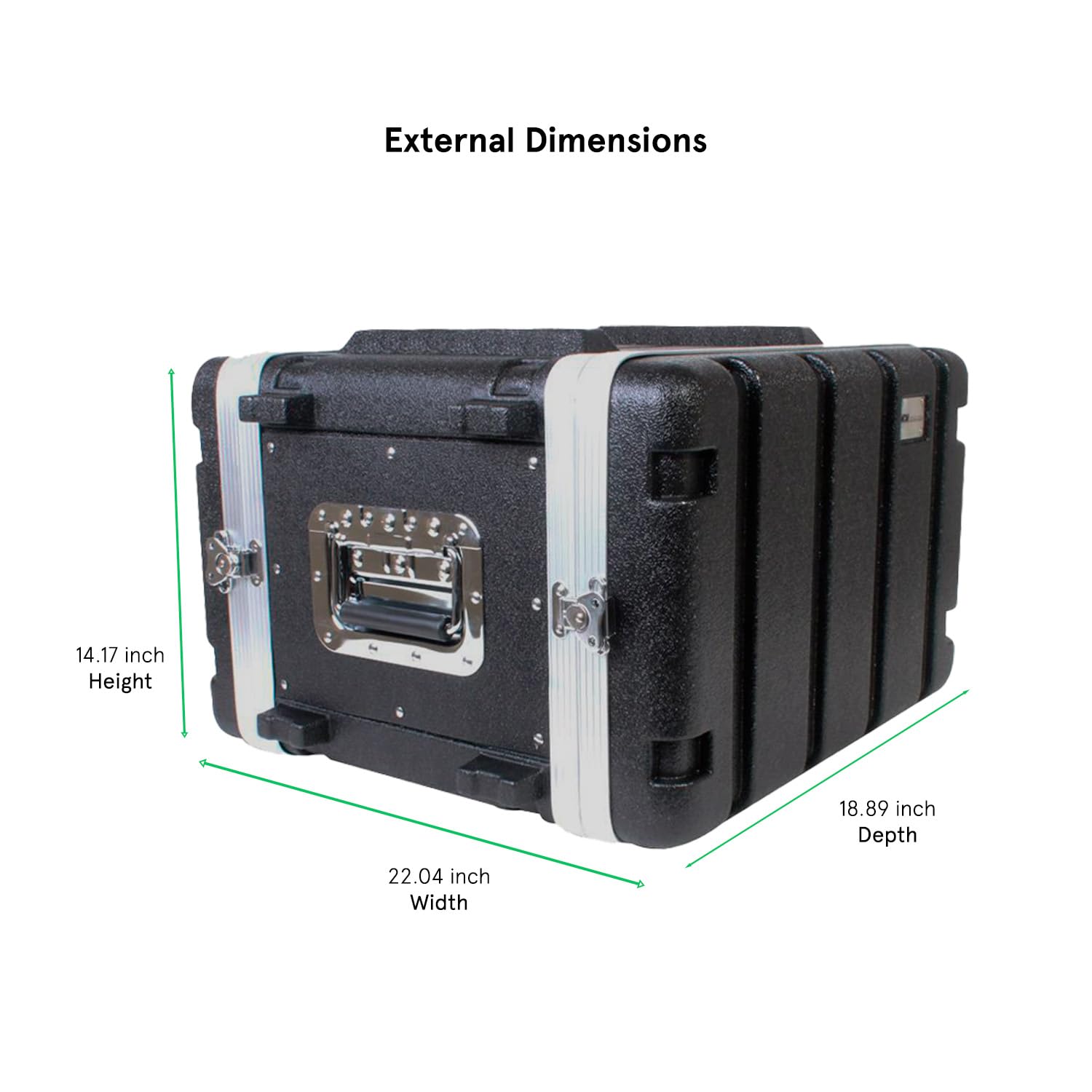 Amazon.com: multicomp PRO 19” Rackmount Flight Case, 12” Depth