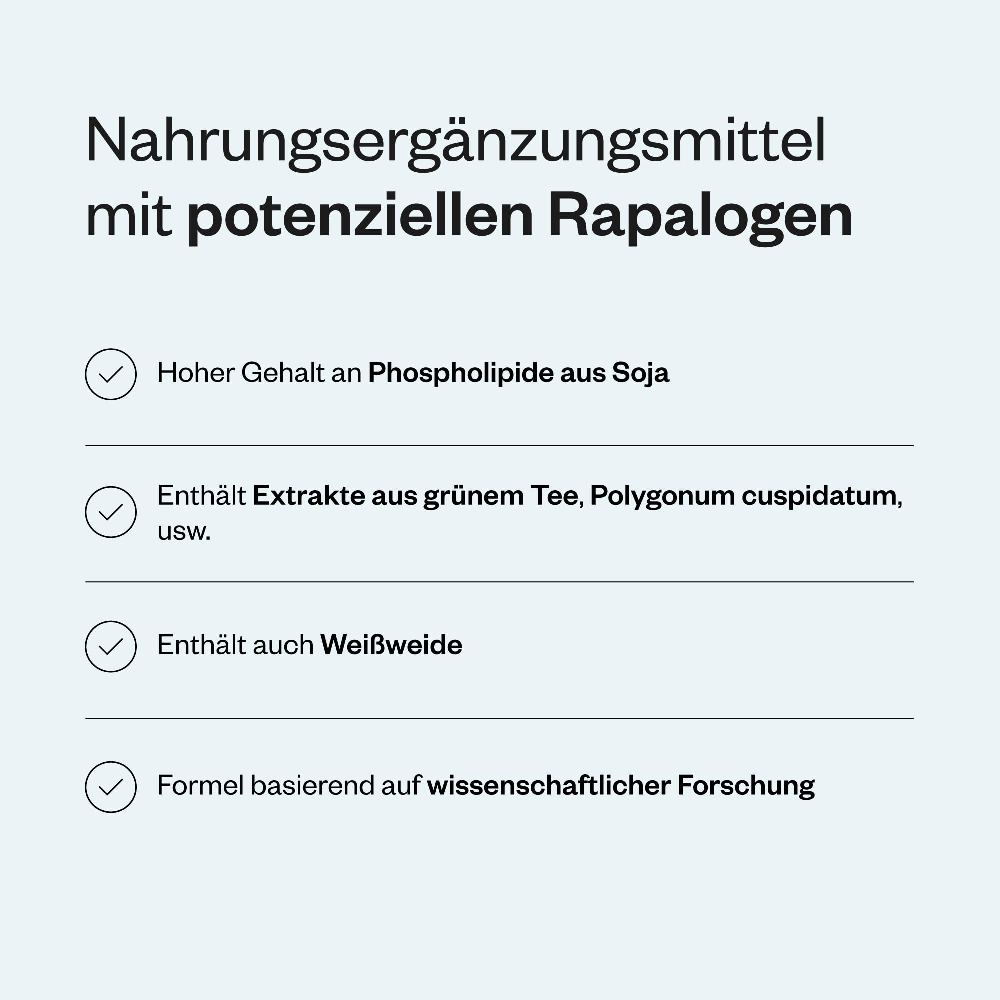Natural Rapalogs - Anti-Aging - Hemmstoffe gegen mTOR - SuperSmart