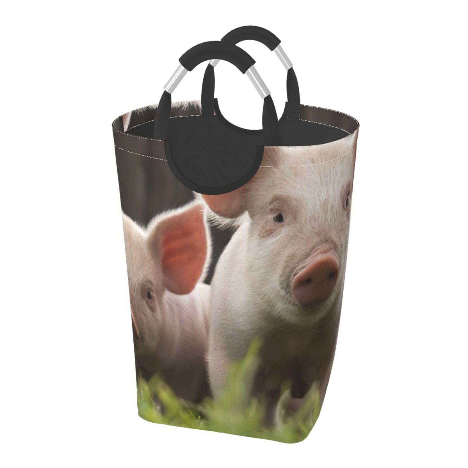Panier à linge pliable cochon mignon grand sac de rangement linge