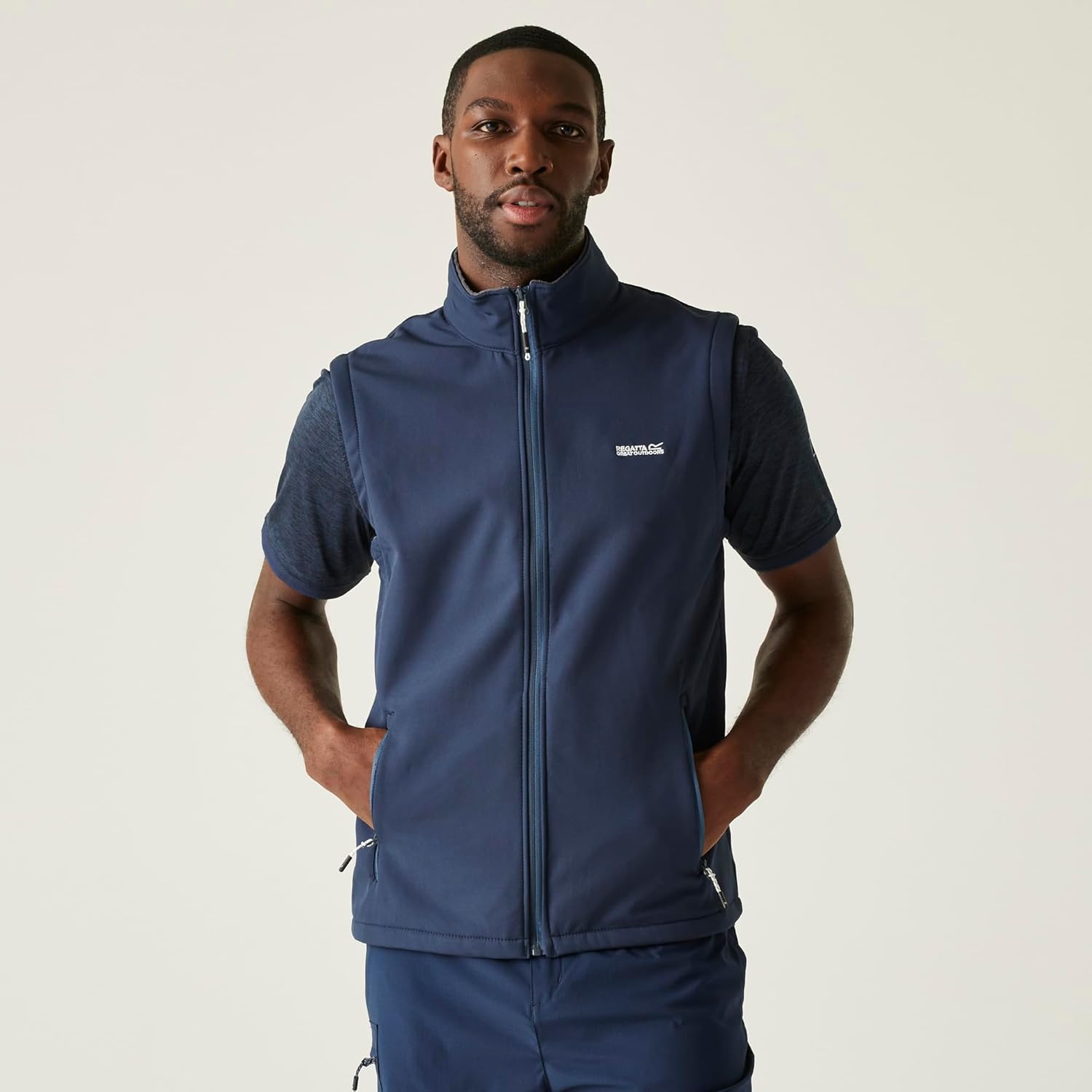 Regatta Men's Bradwell III' Windproof Softshell Full Zip Vest