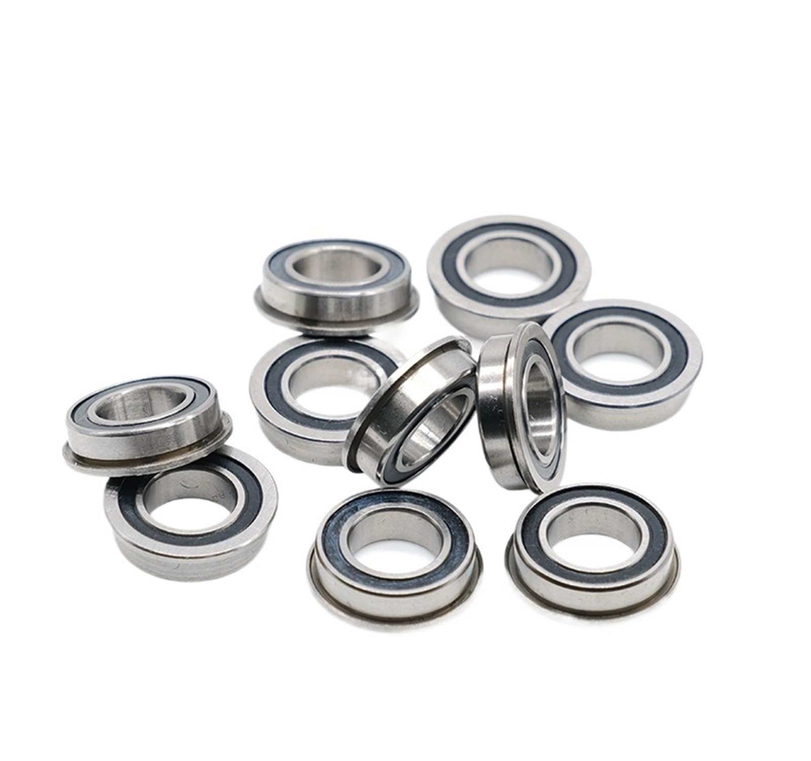 Micro roulement à gorge profonde MF148-2RS 8x14x4mm avec bride de précision ABEC-7