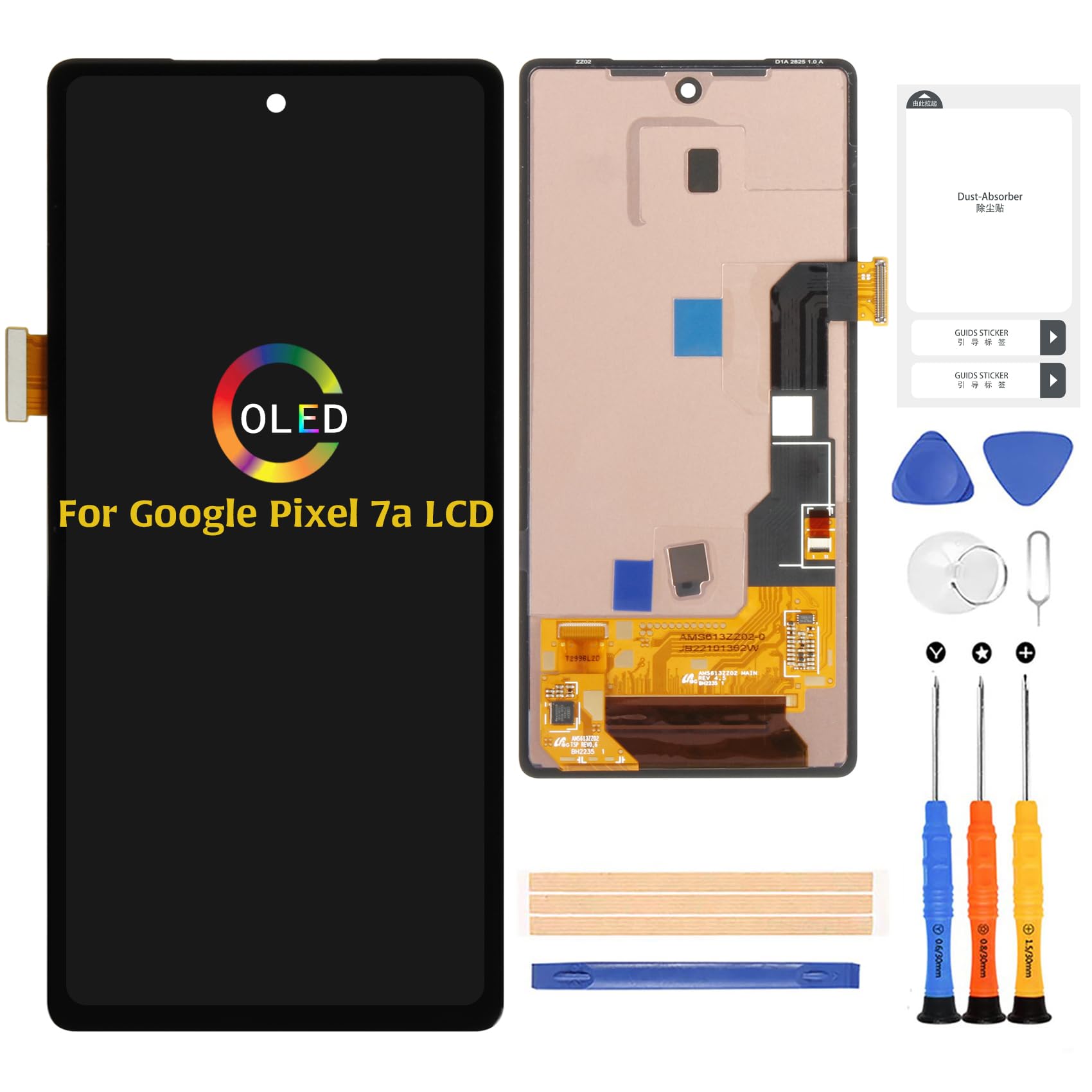 Amazon.com: A-MIND for Google Pixel 7A 6.1