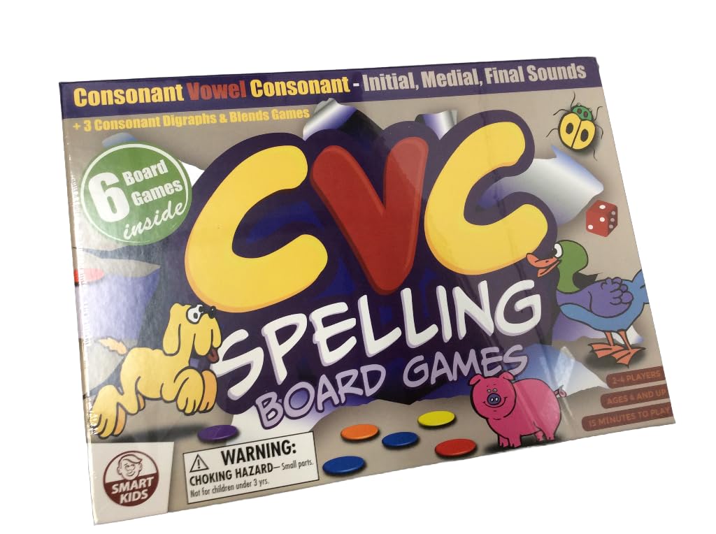 Didax Educational Resources CVC Spelling Board Game