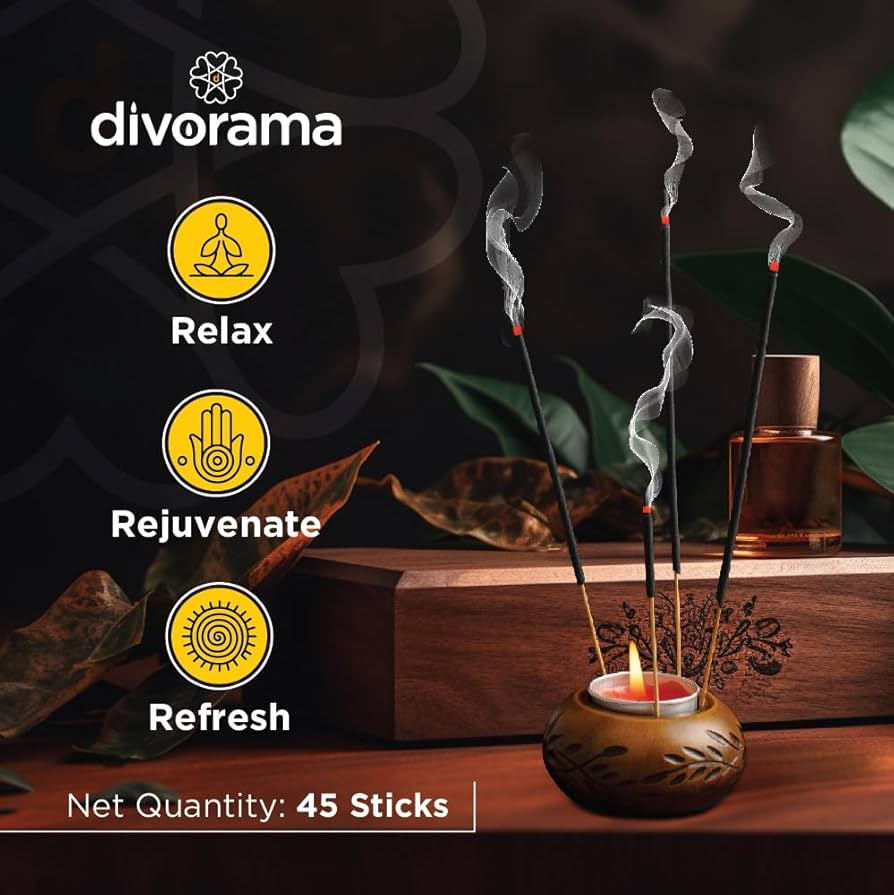 DivoRama Premium Multi Fragrance Incense Sticks–Natural Masala