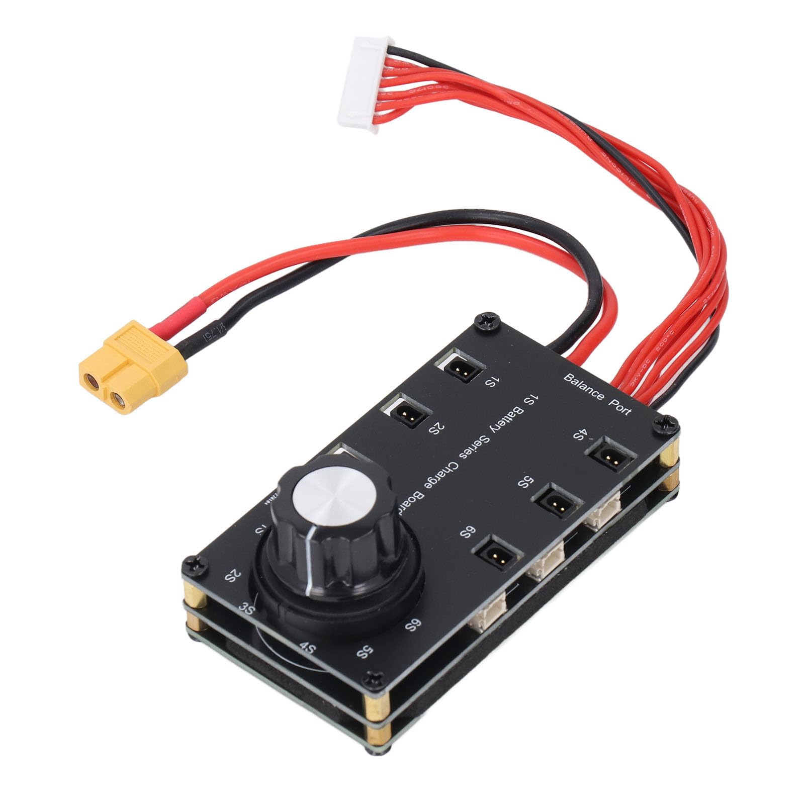 Jopwkuin 1S Series Charging Board, Easy To Use LiPo Battery Series Charging Board High Efficiency with Support PH2.0 A30 Plug for Equipment
