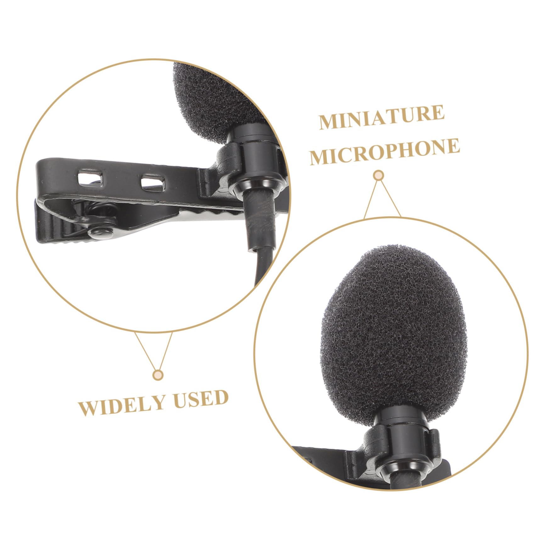 3 zestawy mikrofon krawatowy wywiad nagrywanie mikrofon wykład mikrofon wysoka czułość mikrofon klapa mikrofon smartfon mikrofon Lav Mic Living Performance mikrofon