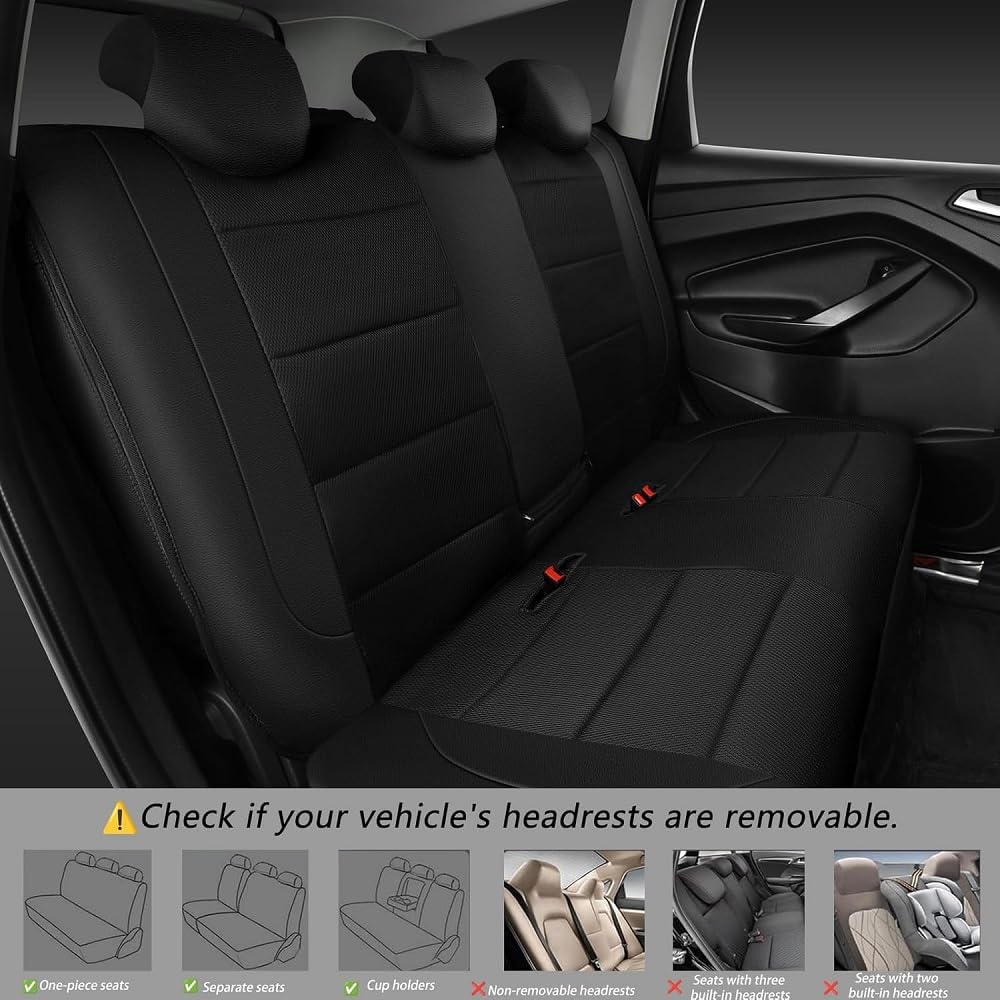 9 Pzs Juego de Fundas de Asiento para Peugeot 307/308/309